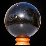 Zwarte toermalijn Schorl bol - 16,5 cm - 7,04 kg - Ideaal, Verzamelen