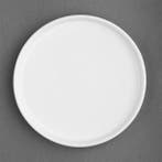 Whiteware platte ronden borden | 21 cm | 6 stuks, Verzenden