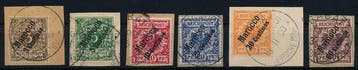 Deutsches Auslandspostamt - Marokko 1899 - Krone/Adler,, Gestempeld