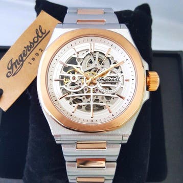Ingersoll - Automatic - Skeleton - 316L Gold - Steel -, Sieraden, Tassen en Uiterlijk, Nieuw