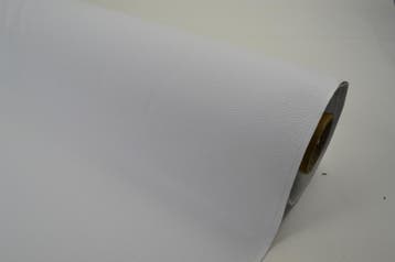 Kunstleer / Skai Heavy Leather Wit, Nieuw