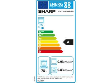 Sharp KA75L64BNHEU inbouwoven, Verzenden, Nieuw