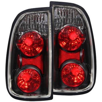 ANZO 2000-2006 Toyota Tundra Taillights Black (Regular &amp;, Ophalen of Verzenden, Nieuw