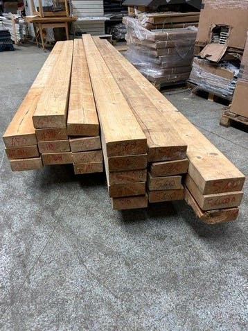 Houtbalk, B470 x D7 x H16,5cm, Doe-het-zelf en Verbouw, Gebruikt
