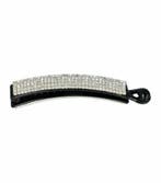 Haarspeld Bananenklem 11cm - Staartklem - Recht - Strass, Nieuw