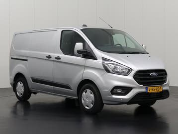 Ford Transit Custom 2.0TDCi 130PK Achterdeuren, Stof, Gebruikt, Euro 6, Overige kleuren