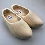 Tripklompen blank hout geschuurd + gratis sleutelhanger - Sc, Ophalen of Verzenden, Nieuw