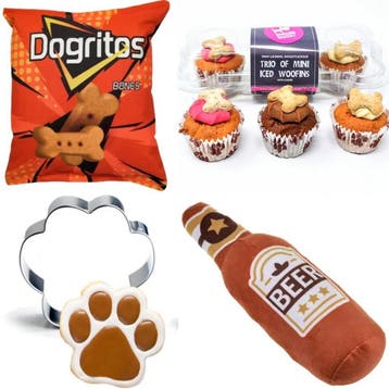 Jute zakje + gelukspoppetje Happy Dog en vulling naar keuze, Dieren en Toebehoren, Verzenden, Nieuw