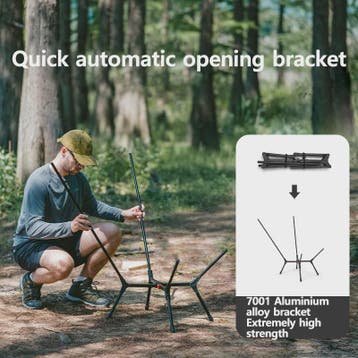 Naturehike YL01 Ultra-lichtgewicht Campingstoel - Snel Opvou, Verzenden, Nieuw