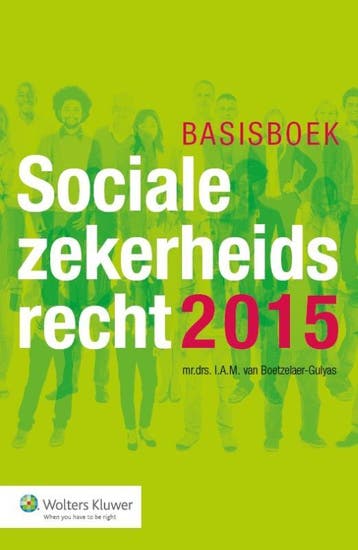 Basisboek Socialezekerheidsrecht 2015 9789013127812, Zo goed als nieuw