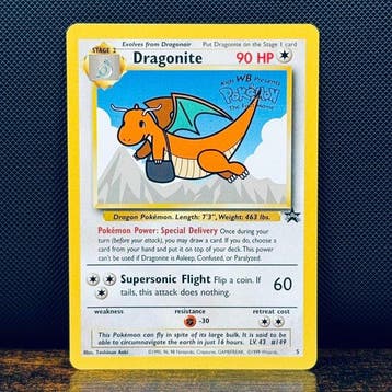 Pokémon Card - Dragonite 5 – Pokémon, Hobby en Vrije tijd, Nieuw