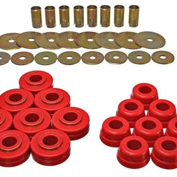 Energy Suspension Nissan/Datsun Red Body Mount Set, Ophalen of Verzenden, Nieuw