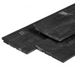 Zweeds rabat – zwart gespoten – 22x195 mm – Noord Europees, Minder dan 25 mm, Grenen, Nieuw, Plank