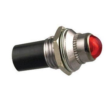 LED cockpit/controlelampje, rood  12v, Verzenden, Nieuw