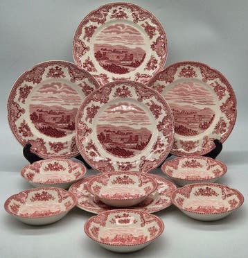 Eetservies - Johnson Bros – Geschirr-Set „Old Britain