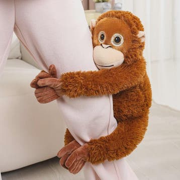Zachte Pluche Aap Knuffel - Gorilla, Chimpansee, Orang-oetan