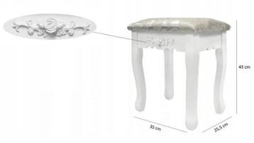 Kaptafel Shabby Chic MDF | Premium | OP=OP, Ophalen of Verzenden, Nieuw, Modern vintage