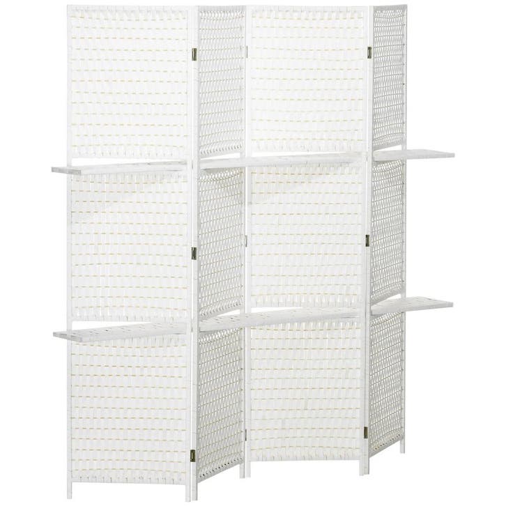 TRUUSK Opvouwbare Kamerverdeler 4-delig 181x180 cm - Met 2 D, Huis en Inrichting, Woonaccessoires | Vazen, Nieuw, Verzenden
