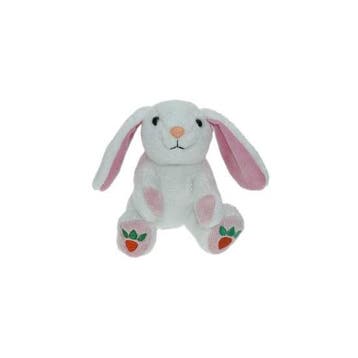 Cornelissen konijn knuffel - pluche - wit - 14 cm, Kinderen en Baby's, Verzenden, Nieuw