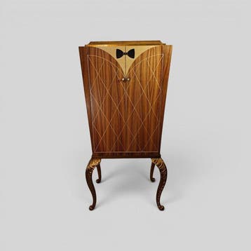Jansen Furniture Canada - Drankkast - Hout - Rosewood &, Antiek en Kunst