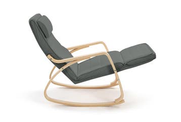 2dekans | Home & Comfort Schommelstoel - donkergrijs - 65 X, Huis en Inrichting, Stoelen, Ophalen of Verzenden, Zo goed als nieuw