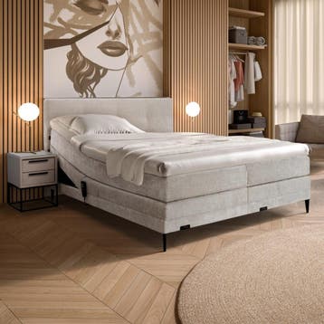 Caresse Boxspring 4300 Elektrisch - 140 x 200, Nieuw