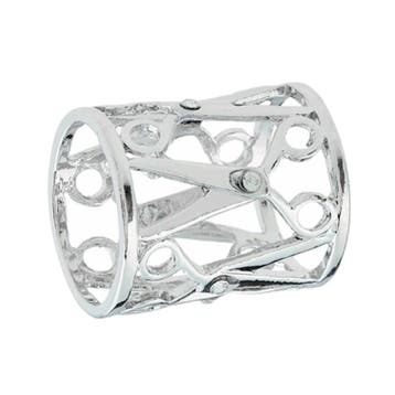 Fako Bijoux - Sjaalklem - Tube - Schaar - 21x24mm -, Verzenden, Nieuw