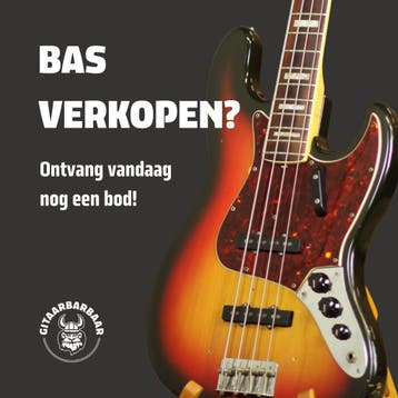 Basgitaar verkopen? Ontvang direct een eerlijk bod!, Ophalen of Verzenden, Zo goed als nieuw, Gitaar