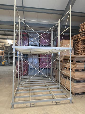 stapelrek 2350x1350x2020mm, max. 2000kg, gebruikt -, Ophalen of Verzenden