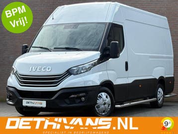 Iveco Daily 35S14 140PK Hi-Matic L2H2 / 3500KG Trekhaak / Eu, Automaat, Stof, Gebruikt, Zwart