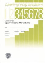 CITO/LOVS Leestempo Opgavenboekje M6/E6 Extra (per stuk), Verzenden, Nieuw