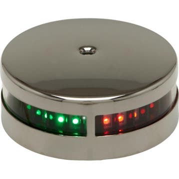 Combi Navigatielicht LED 76mm BB en SB Tot 20m Rvs, Ophalen of Verzenden, Nieuw