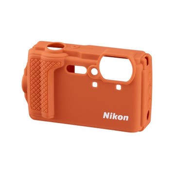 Nikon CF-CP3 Siliconen Jacket voor Coolpix W300 - Oranje (Ni, Verzenden, Nieuw