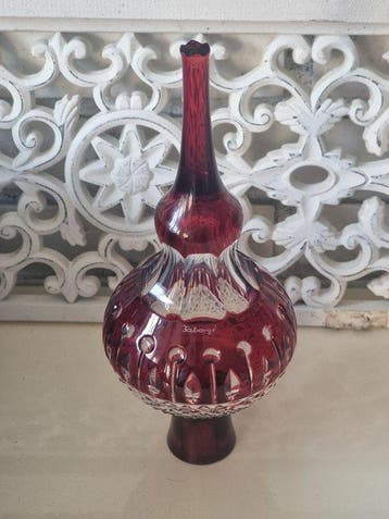 Fabergé ei - rood robijnkristal Fabergé Russisch nieuw in, Antiek en Kunst