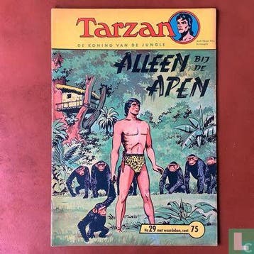 Tarzan - Alleen bij de apen - 1961, Boeken, Eén comic, Maxon, Rex., Verzenden, Europa