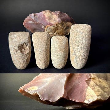 Ténéré-cultuur set van 5 bijlen Bijl - 14 cm (Zonder