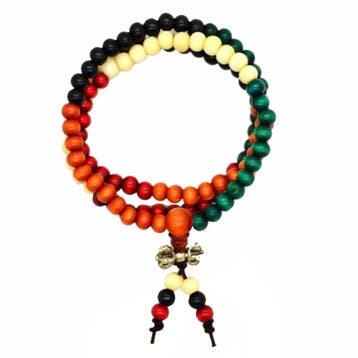Fako Bijoux - Buddha Armband - Sandelhout - 6mm - Multicolor, Verzenden, Nieuw
