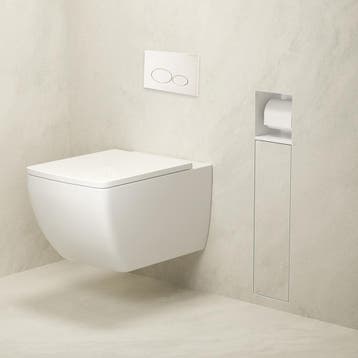Xellanz Rocko Toiletrol- en Borstelhouder - Inbouw -, Ophalen of Verzenden, Nieuw