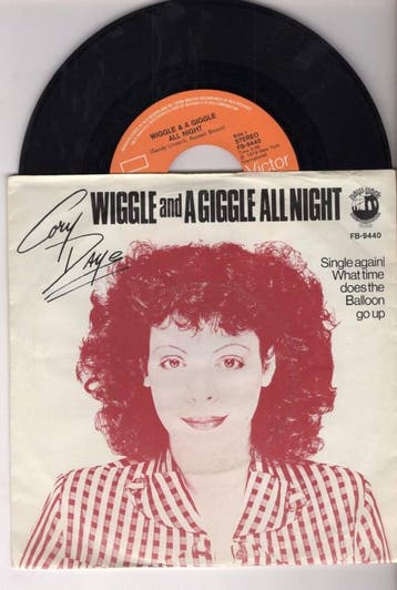 Cory Daye – Wiggle And A Giggle All Night / Single Again/Wha, Ophalen of Verzenden, Nieuw in verpakking