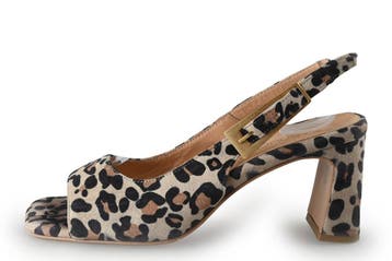 Babouche Slingbacks in maat 38 Panter, Overige kleuren, Verzenden, Babouche, Gedragen