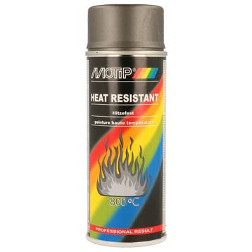 MoTip Hittebestendige Lak Spuitbus 400ml Antraciet 650°..., Verzenden, Nieuw
