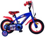 Sonic Prime Kinderfiets - Jongens - 12 inch - Blauw Rood, Fietsen en Brommers, Fietsen | Kinderfietsjes, Overige merken, Zijwieltjes