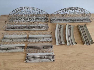 Märklin H0 - 7161, 7162, 7163, 7169 - Modeltrein brugdelen, Hobby en Vrije tijd, Modeltreinen | H0, Nieuw