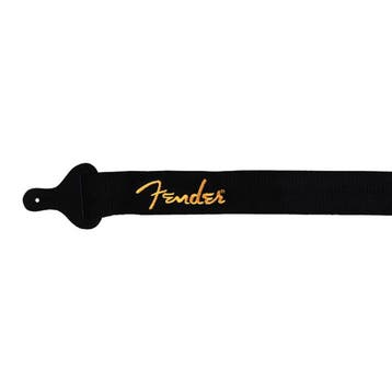 Fender 990662070 gitaarriem, 5cm breed, Poly Logo, geel, Muziek en Instrumenten, Instrumenten | Toebehoren, Ophalen of Verzenden