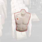 Huidkleurige Torso Heren Zonder Armen en Poot