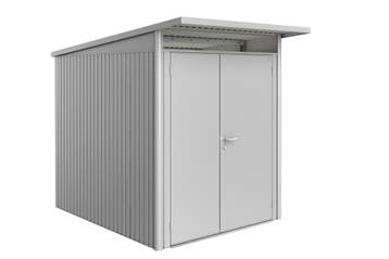Biohort Berging Avantgarde Dubbele Deur Zilver 180 x 260 x, Nieuw