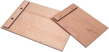 Houten (Menu) Klembord / Menukaart Clipboard - Type: HFS...