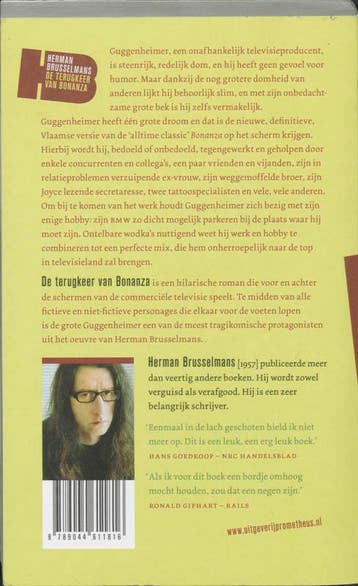 De terugkeer van Bonanza / Guggenheimer / 1 9789044611816, Boeken, Verzenden, Gelezen, Herman Brusselmans