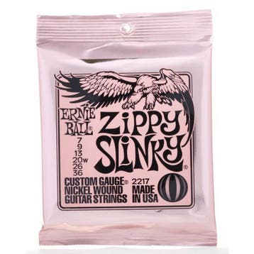 Ernie Ball 2217 Zippy Slinky elektrische gitaarsnaren, Ophalen of Verzenden, Nieuw