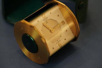 Tafelklok - Jaeger-LeCoultre - Vintage Staal - 1950-1960